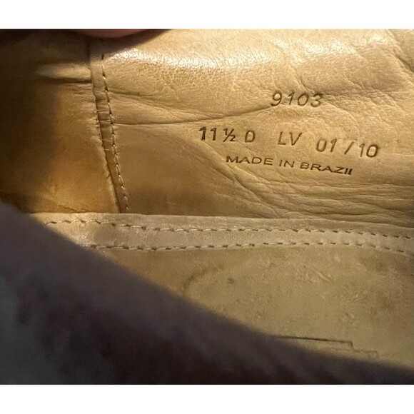 Sandro Moscoloni Mens Brown Leather Oxfords  Size 11.5 D  Office Casual main image 8